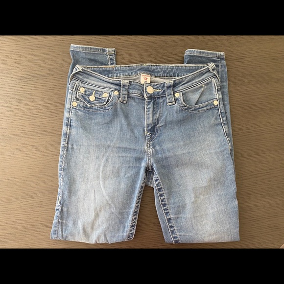 True Religion Curvy Skinny Jeans Flap Pocket 28 - Picture 3 of 14
